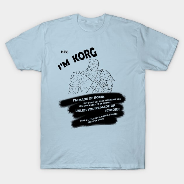 Hey, I'm Korg T-Shirt by StarTrooper3000